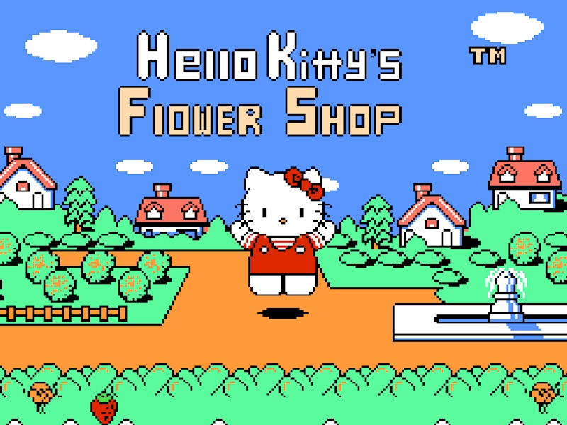 게임 Hello Kitty No Hanabatake 온라인