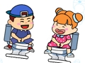 게임 화장실에 대한 마스터 경로 그리기  온라인