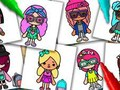 게임 Toca Boca: 의류 디자이너  온라인