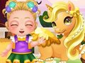 게임 베이비 캐시 35화: 유니콘 돌보기  온라인