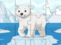 게임 직소 퍼즐: 북극곰  온라인