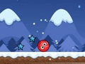 게임 Red Ball: 새해의 모험  온라인