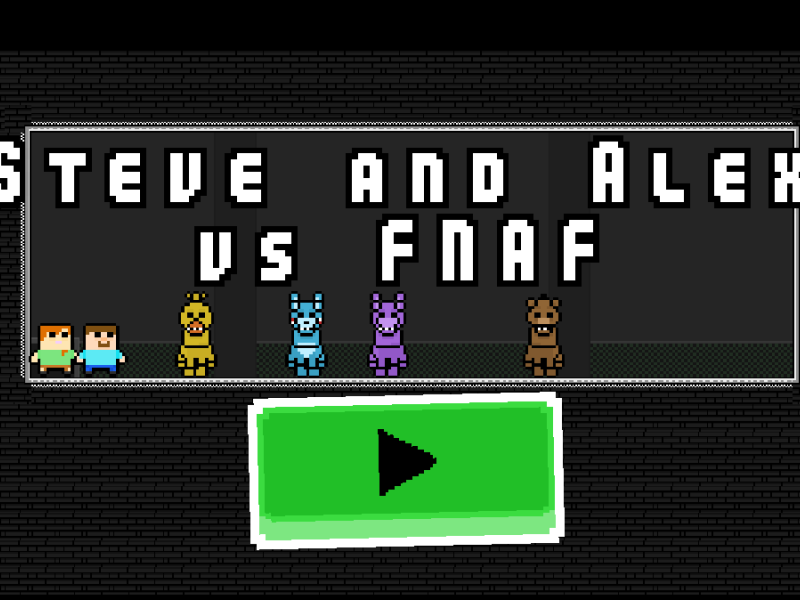 게임 스티브와 알렉스 vs Fnaf  온라인