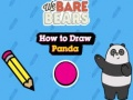 게임 위 베어 베어스(We Bare Bears) 팬더를 그리는 방법  온라인