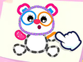 게임 유아 그림: 작은 곰  온라인
