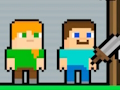 게임 Alex와 Steve Adventures 저장  온라인