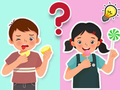 게임 어린이 퀴즈: 맛은 어떤가요?  온라인