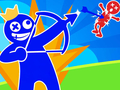 게임 빨간색과 파란색 Stickman 스파이 퍼즐 2  온라인