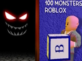 게임 100마리의 몬스터 Roblox  온라인