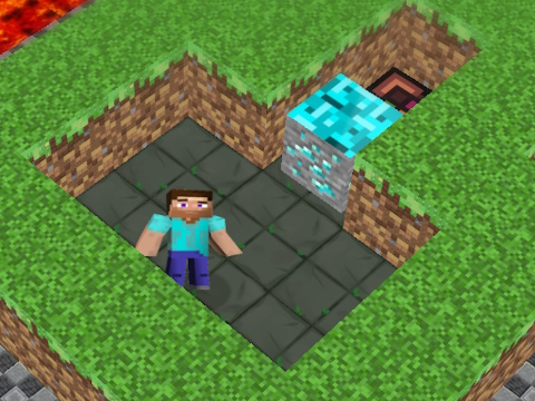게임 MineBlocks 3D 미로  온라인