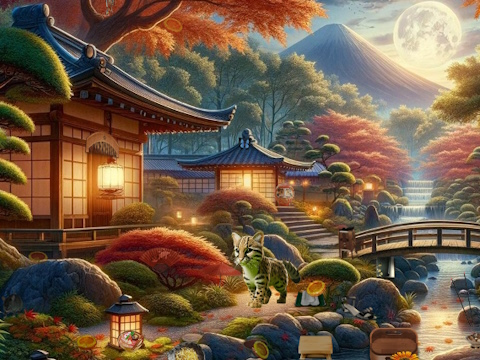 게임 일본 정원 숨겨진 비밀  온라인