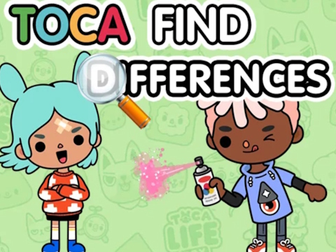 게임 Toca 차이점 찾기  온라인