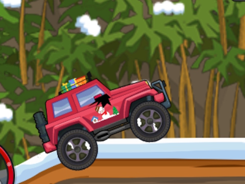 게임 Hill Climb Racing: 크리스마스 트럭 변신  온라인