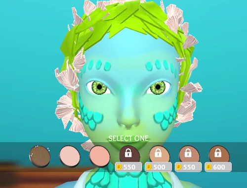 게임 몬스터 메이크업 3D  온라인