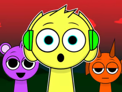 게임 직소 퍼즐: Sprunki Band  온라인