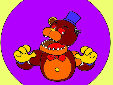 게임 FNAF 색칠하기 책  온라인