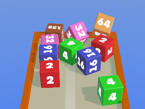 게임 큐브 병합 2048 3D  온라인
