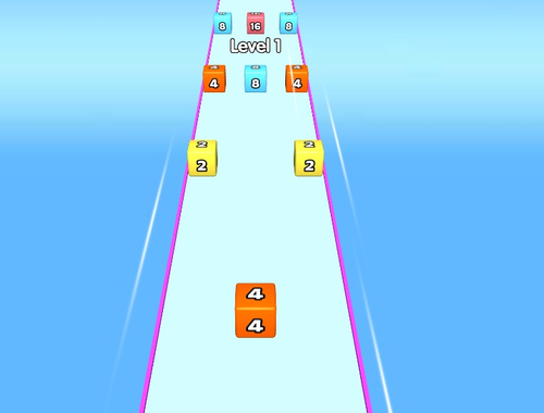 게임 2048년 젤리런  온라인