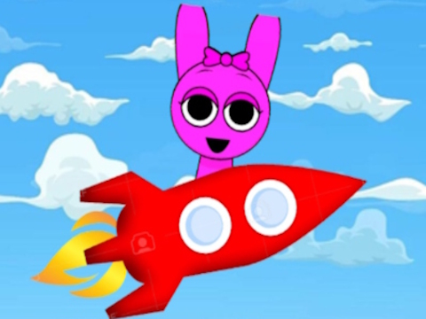 게임 Sprunki Run: 끝없는 레이싱  온라인