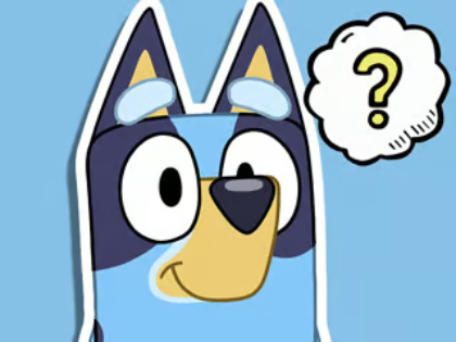게임 어린이 퀴즈: Bluey Plot Trivia  온라인