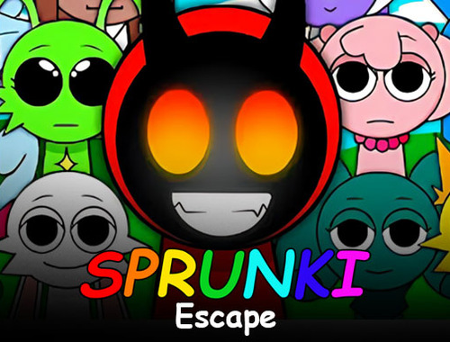 게임 Sprunki 3D 탈출  온라인