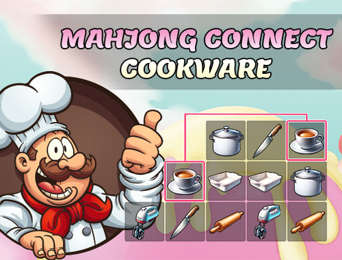 게임 Mahjong Connect Cookware 온라인