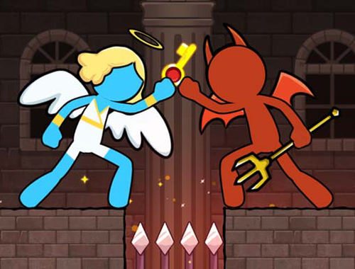 게임 Stickman Duo : 무덤을 피하십시오  온라인