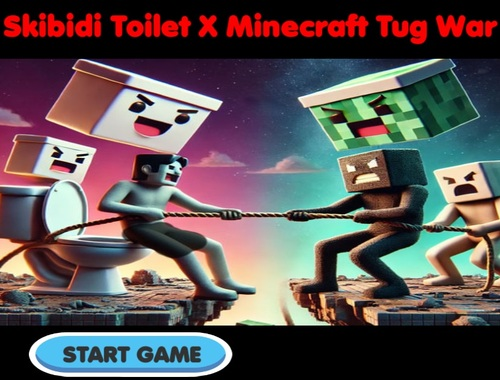 게임 Skibidi 화장실 X Minecraft Tug War  온라인