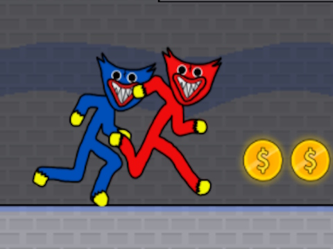 게임 Stickman Huggy Party Duo 온라인