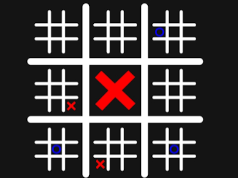 게임 궁극적 인 noughts and crosses  온라인