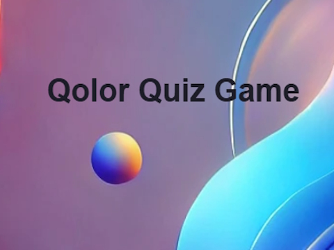 게임 Qolor 퀴즈 게임  온라인