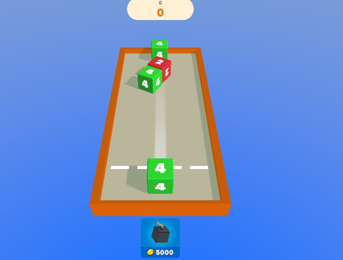 게임 큐브 병합 2048 3d  온라인