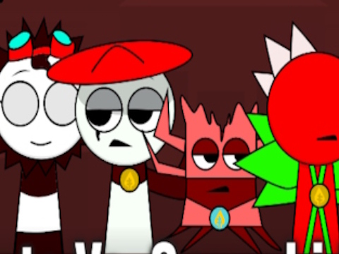 게임 식물 대 Sprunki Red  온라인