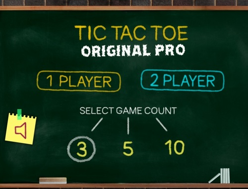 게임 Tic Tac Toe Original Pro 온라인