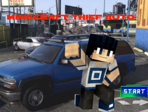 게임 Minecraft Thief Auto 온라인