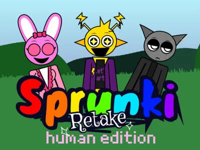 게임 Sprunki Recake : Human Edition  온라인