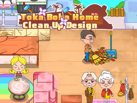 게임 Toka Boka Home Clean Up Design 온라인