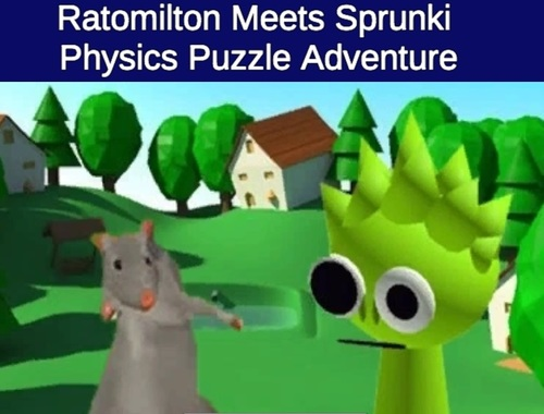 게임 Rato Milton은 Sprunki Physics Puzzle Adventure를 만납니다  온라인