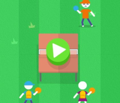 게임 Stickman Ping Pong 2  온라인