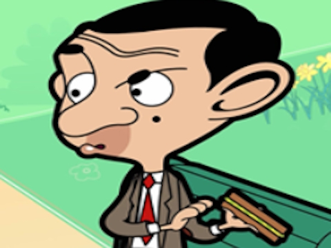게임 Mr Bean 슬라이딩 퍼즐  온라인