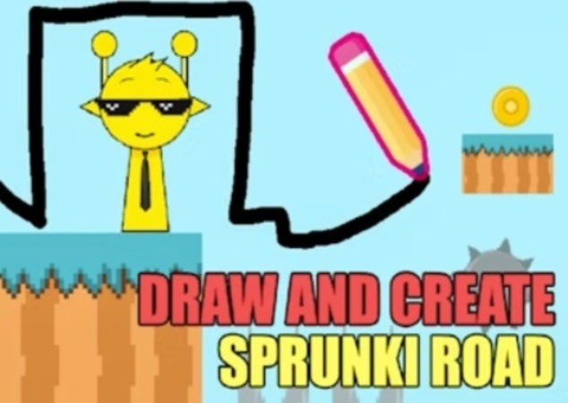 게임 Sprunki Road를 그리고 만듭니다  온라인