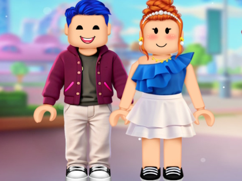 게임 Roblox 커플 드레스 업  온라인