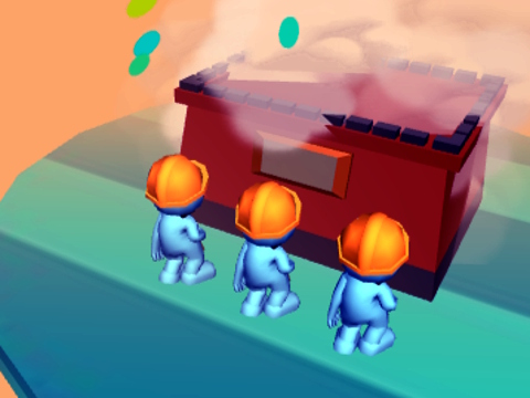 게임 벽돌 러쉬 3D  온라인