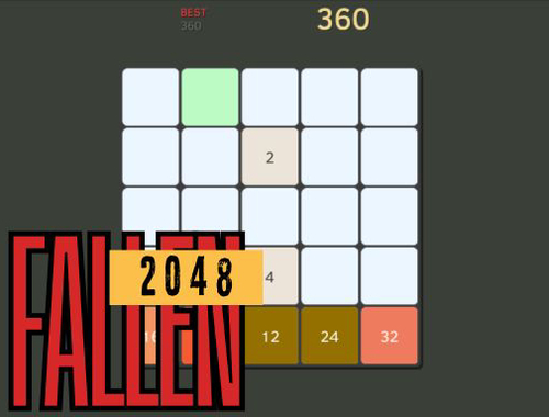게임 가을 2048  온라인