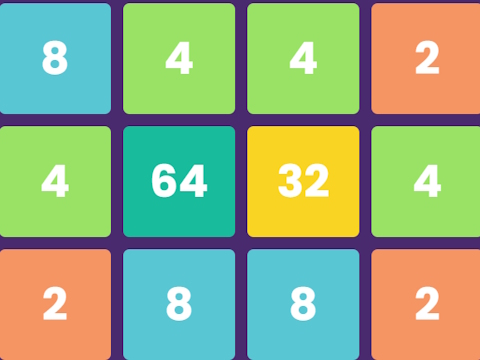 게임 2048 퍼즐 클래식  온라인