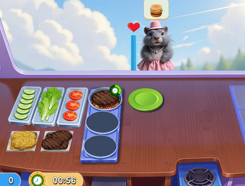 게임 Marmot Diner Dash  온라인