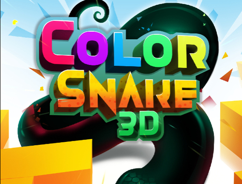 게임 컬러 뱀 3d  온라인
