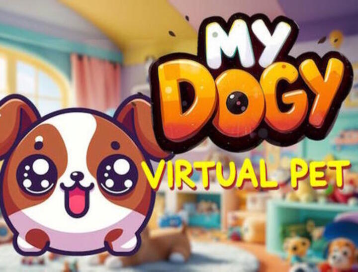 게임 내 dogy 가상 애완 동물  온라인