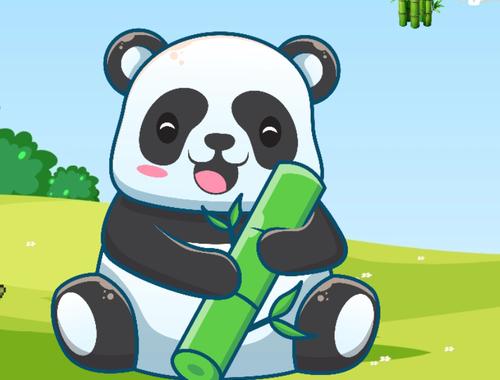 게임 팬더를 탭하십시오!  온라인