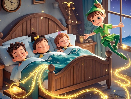 게임 차이점을 찾으십시오 : Peter Pan  온라인